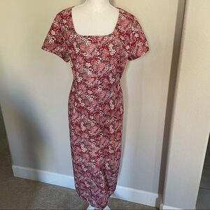 Handmade floral vintage dress